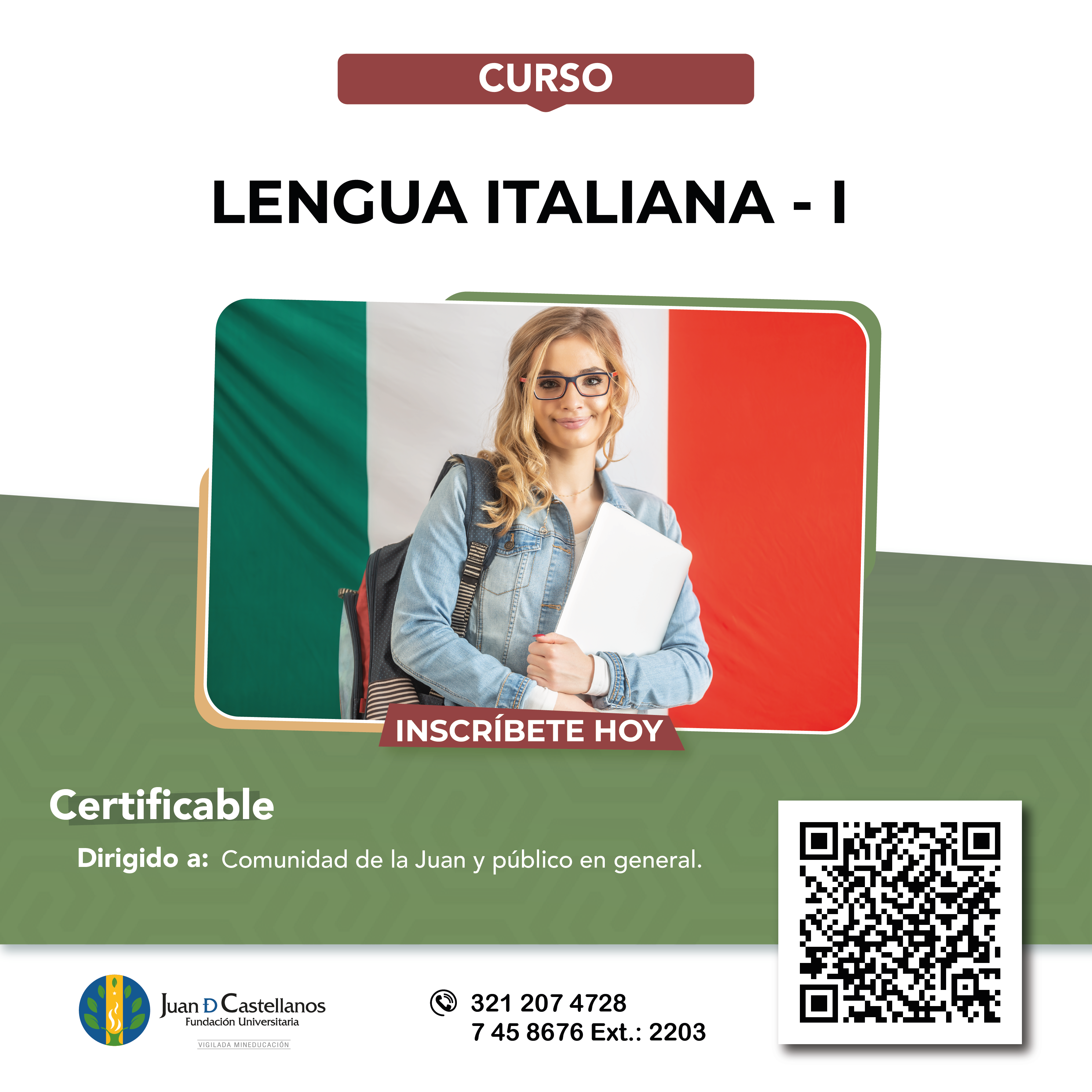 Curso básico de lengua Italiana-I