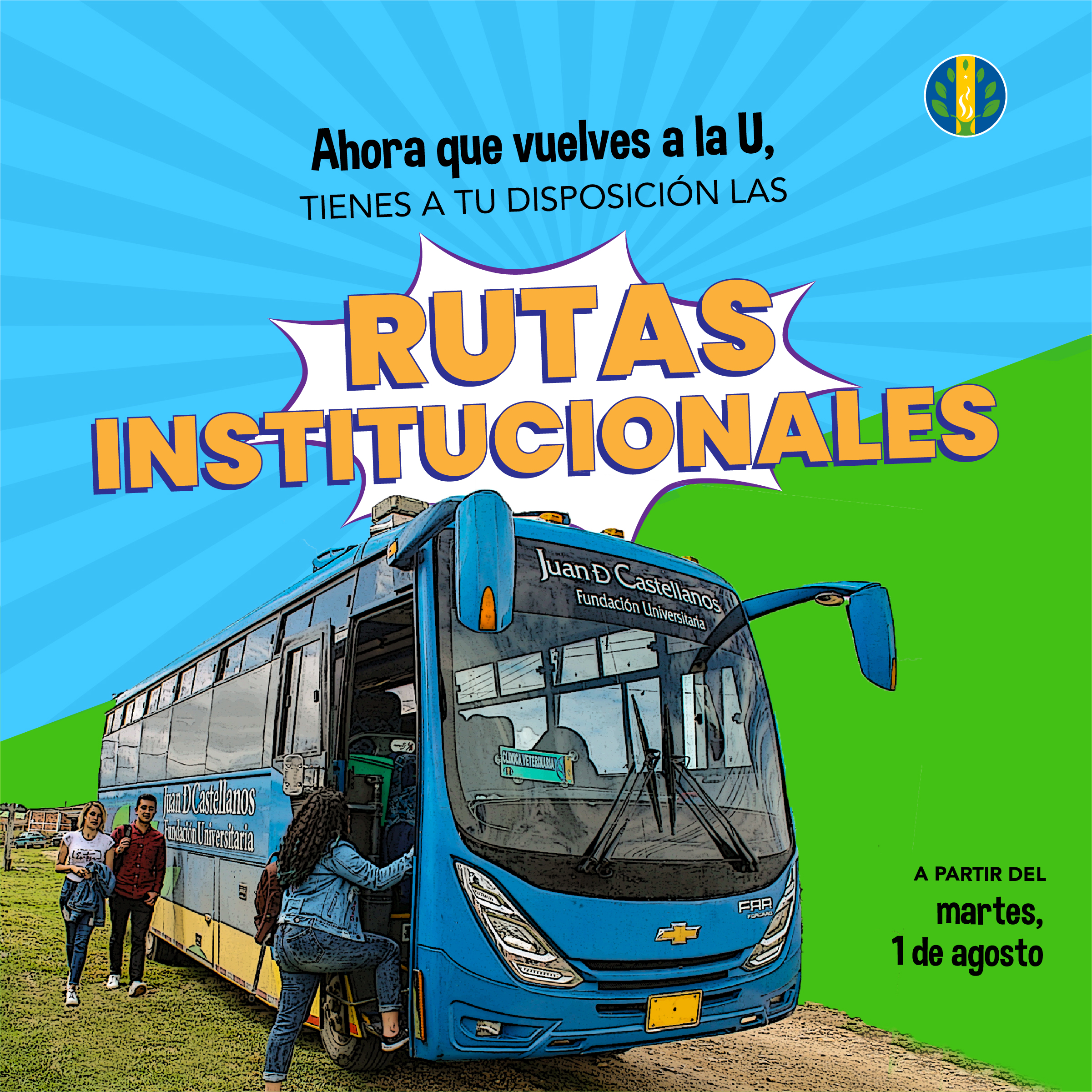 Rutas de buses de la Juan 2023-II