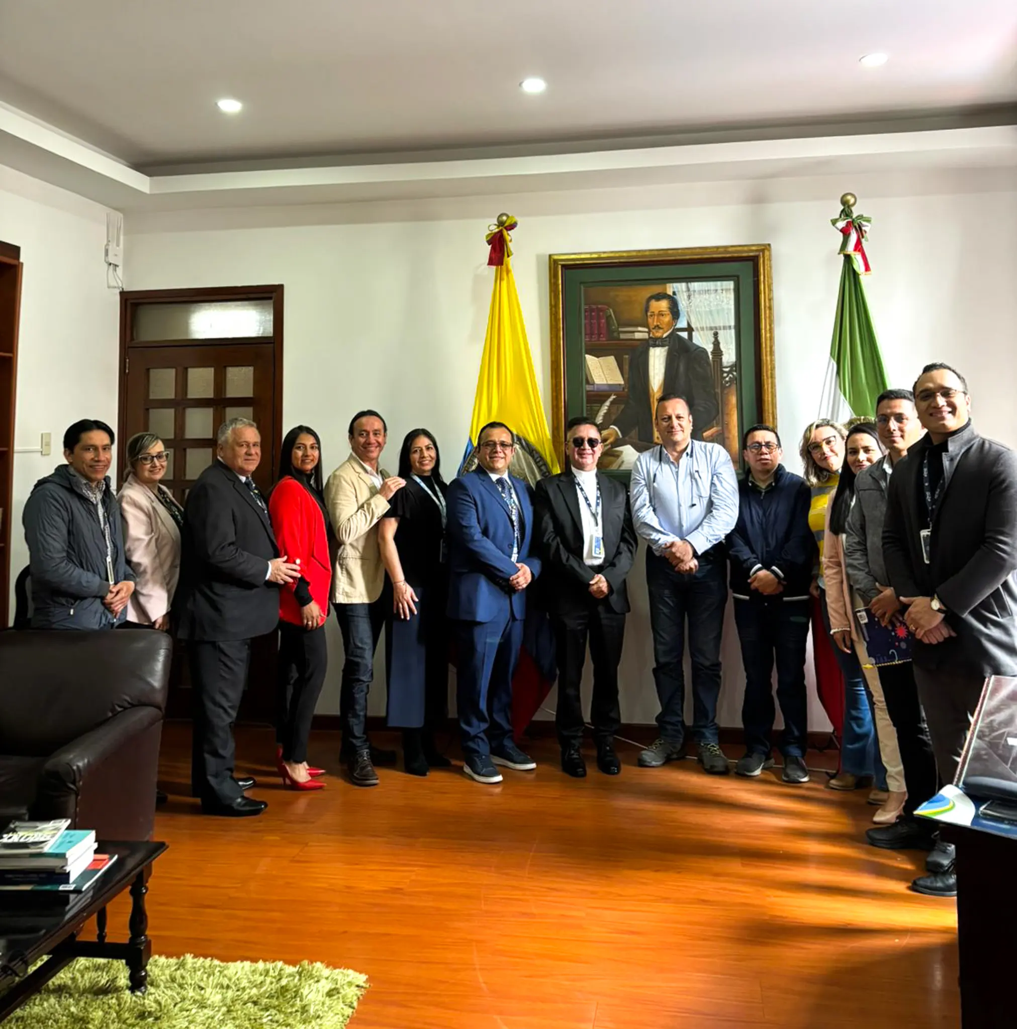 La Juan de Castellanos y el Colegio de Boyacá, renuevan convenio de cooperación institucional.