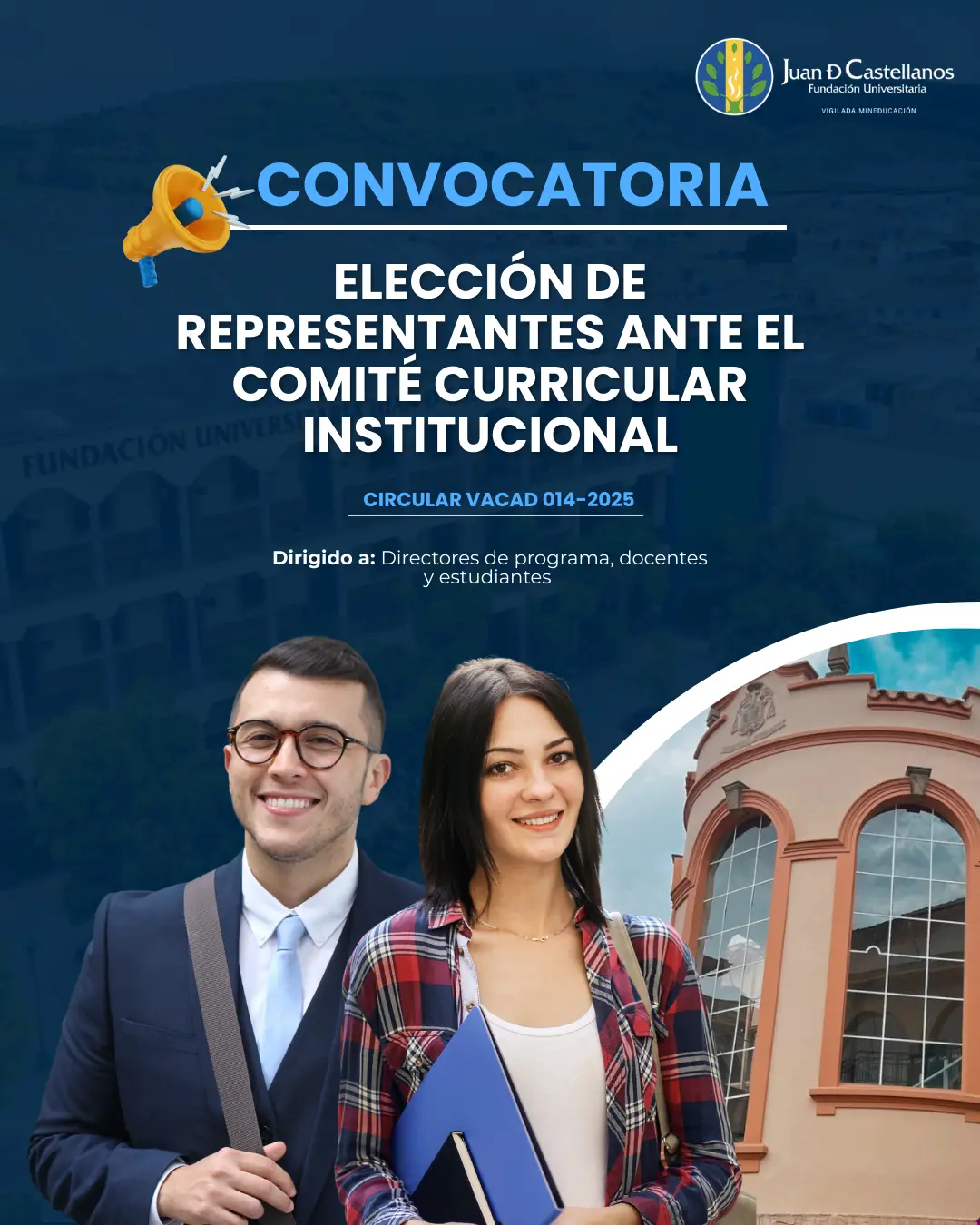 ¡Participa en las elecciones al Comité Curricular Institucional 2025 - 2026!
