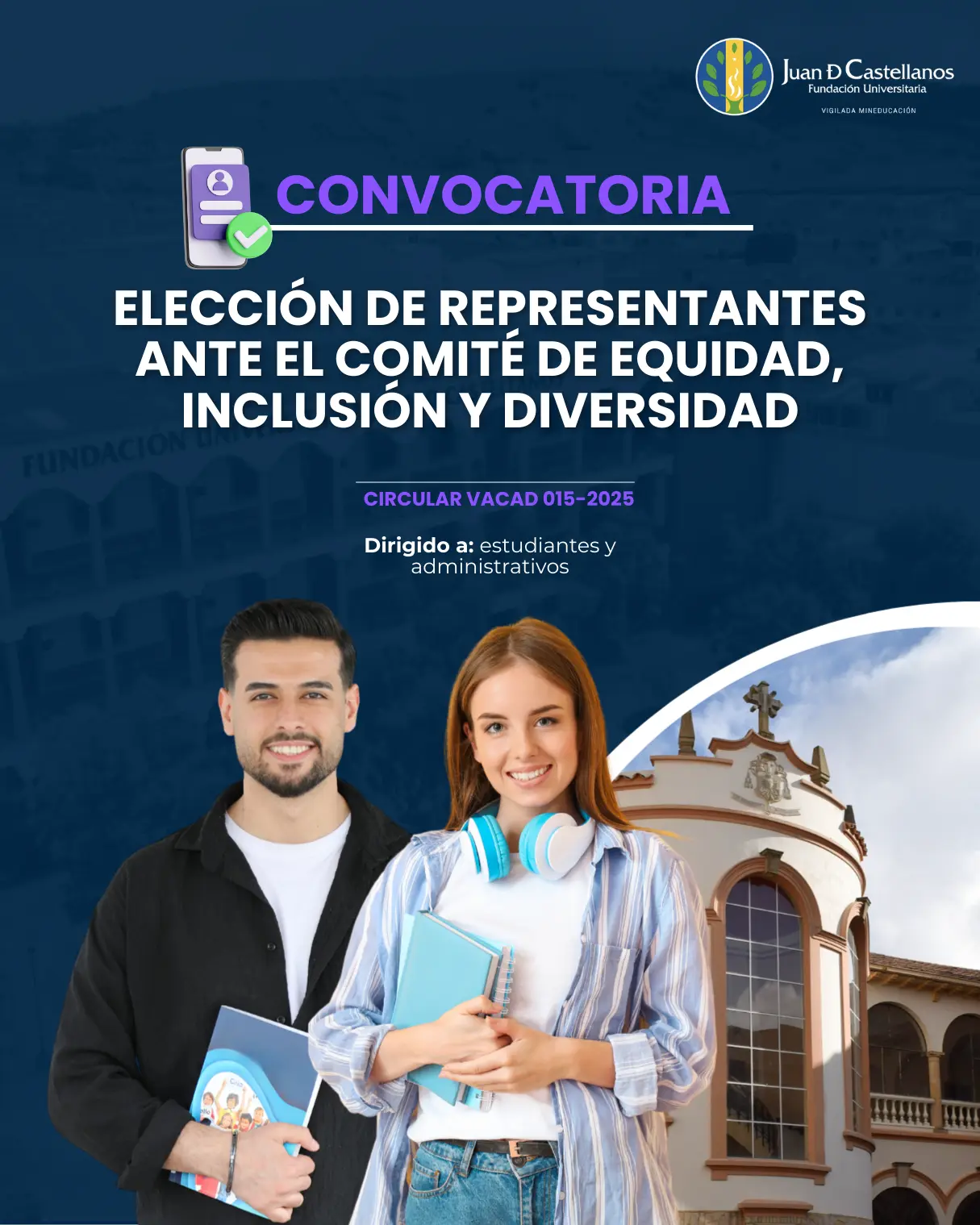 Nuevos representantes ante el Comité de Equidad, Inclusión y Diversidad