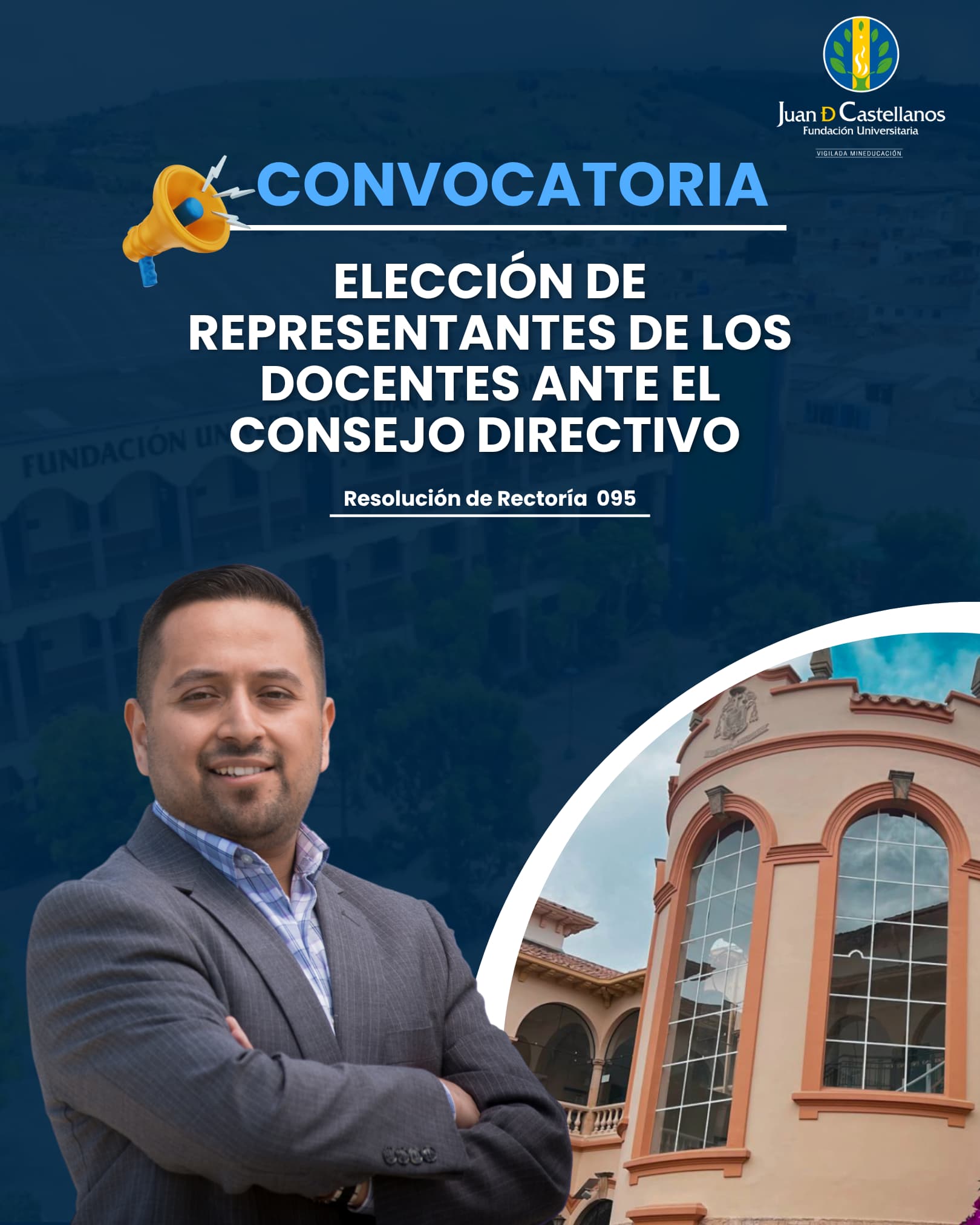 ¡Participa en las elecciones al consejo directivo docentes 2025 - 2027!