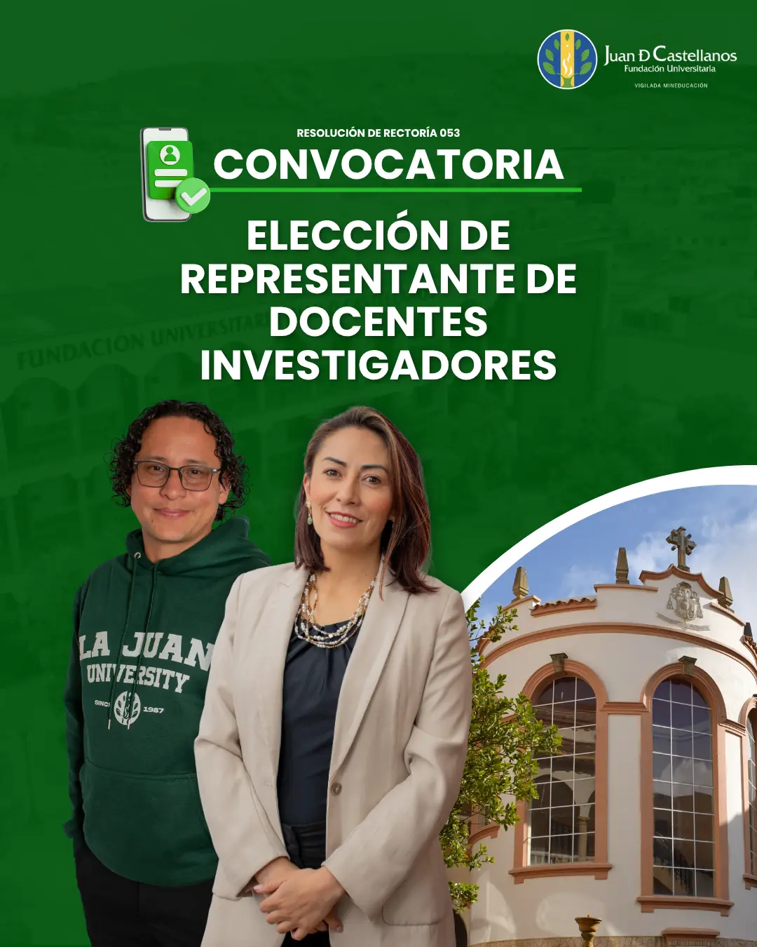¡Conoce a la representante de docentes investigadores ante el Consejo de Investigación, Innovación y  Extensión!