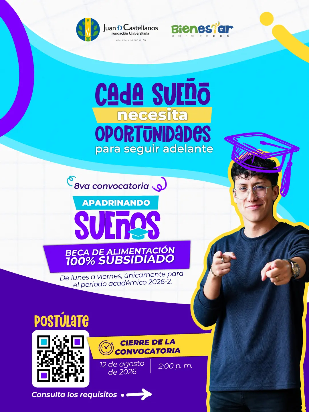 La Juan abre la convocatoria del Proyecto Apadrinando Sueños para el segundo semestre de 2026