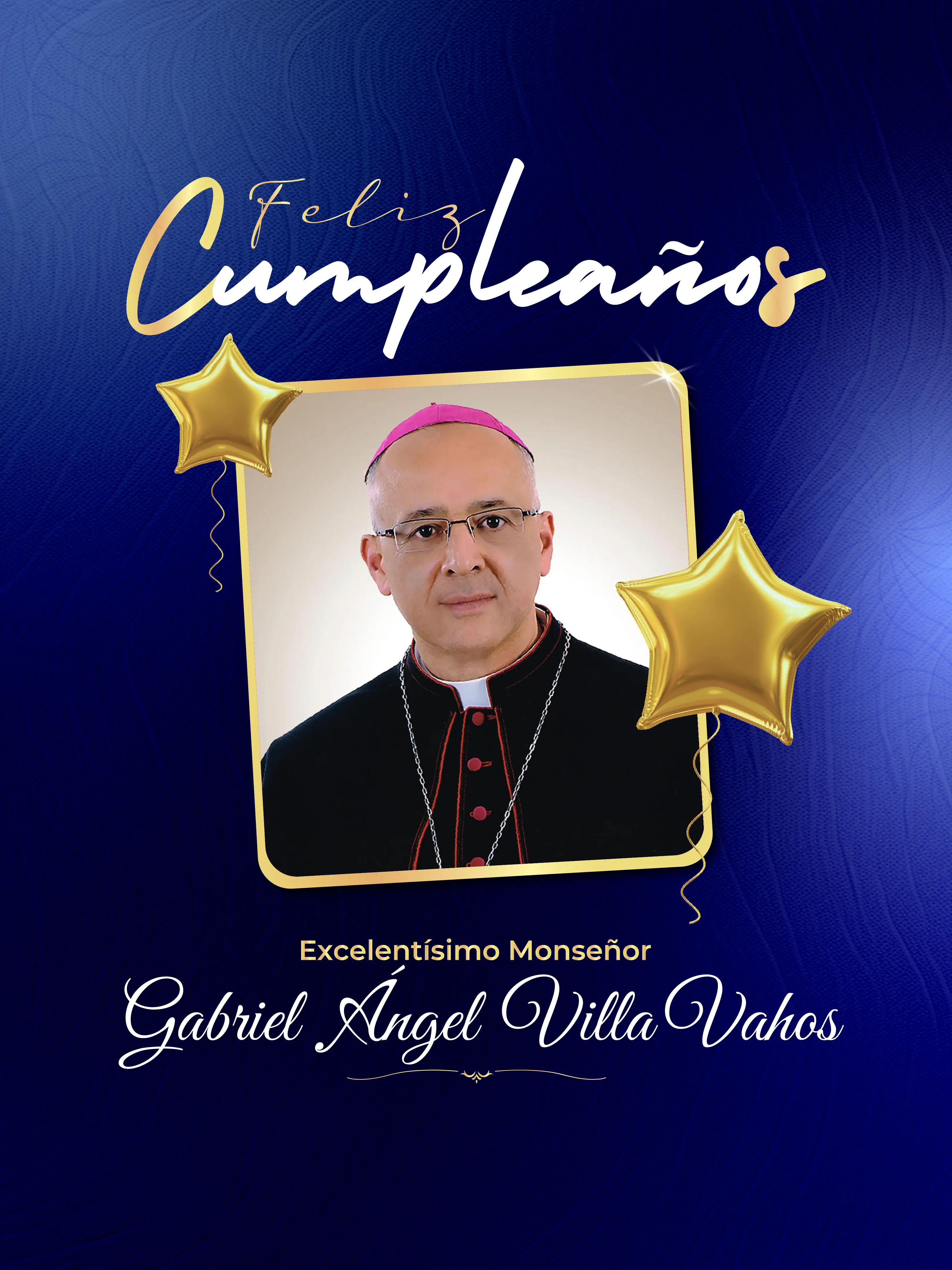 La Juan de Castellanos celebra el cumpleaños de Monseñor Gabriel Ángel Villa Vahos