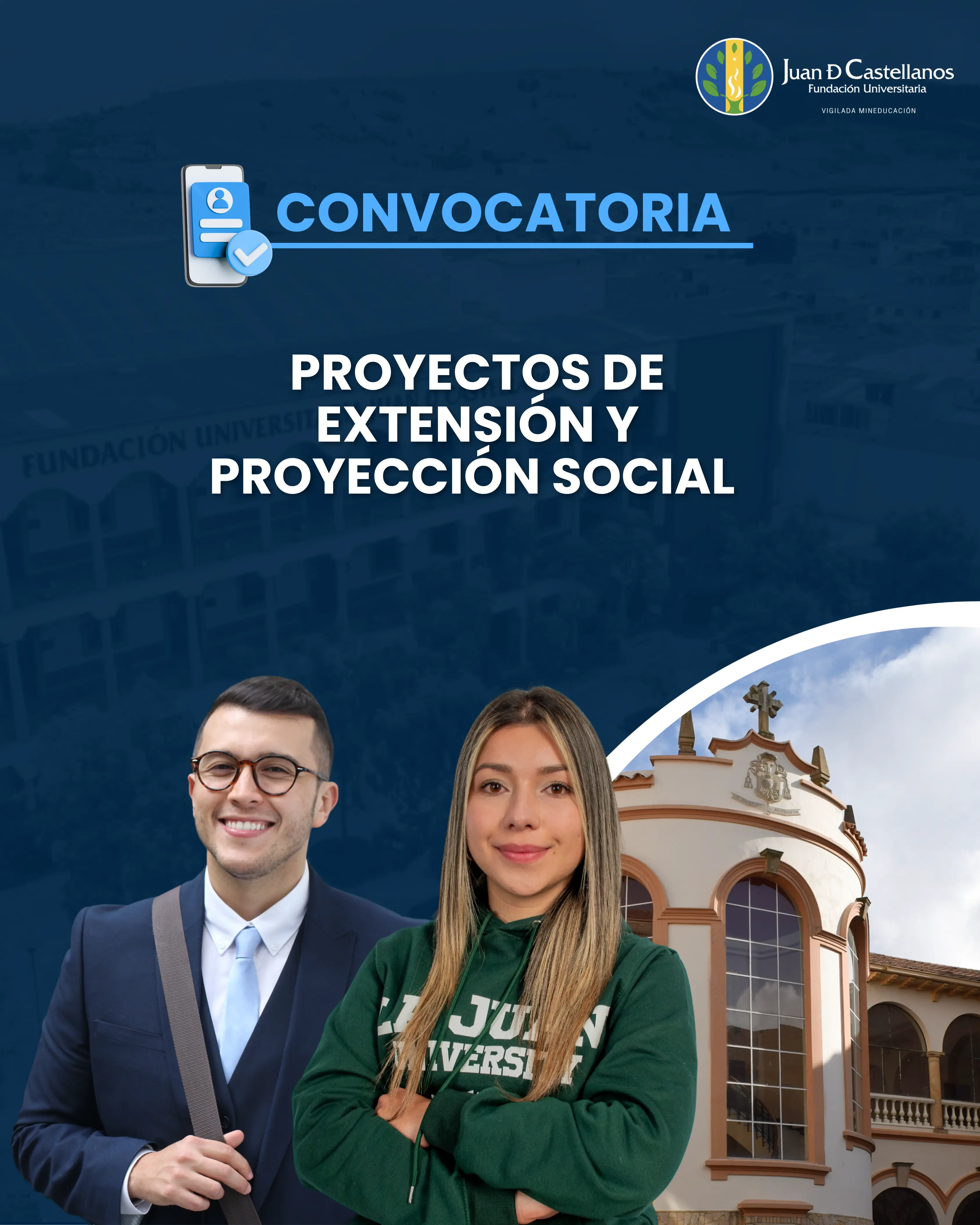 La Juan invita a participar en la Convocatoria para Proyectos de Extensión y Proyección Social