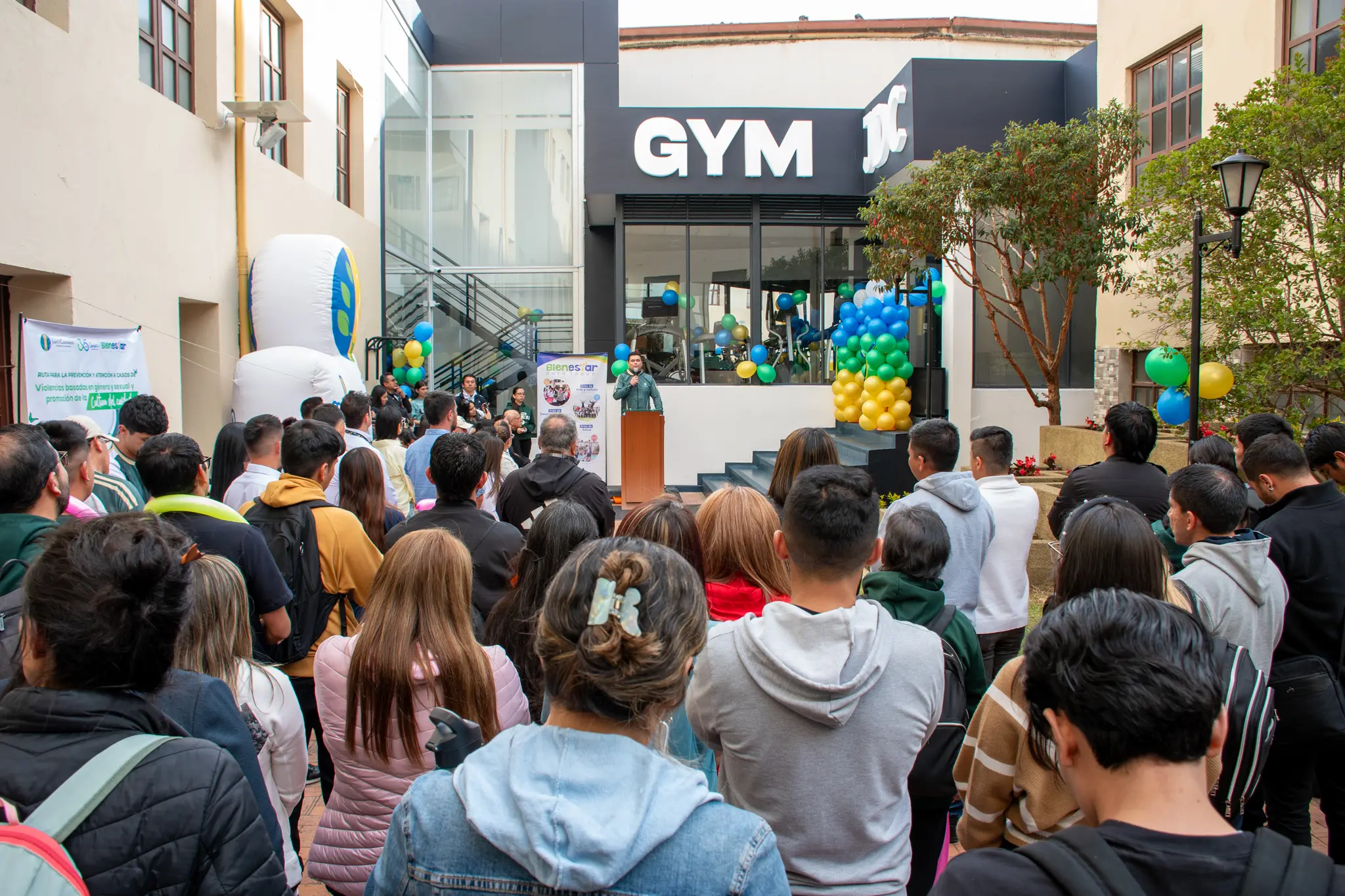 La Juan de Castellanos inauguró su nuevo gimnasio, un espacio para el bienestar de su comunidad