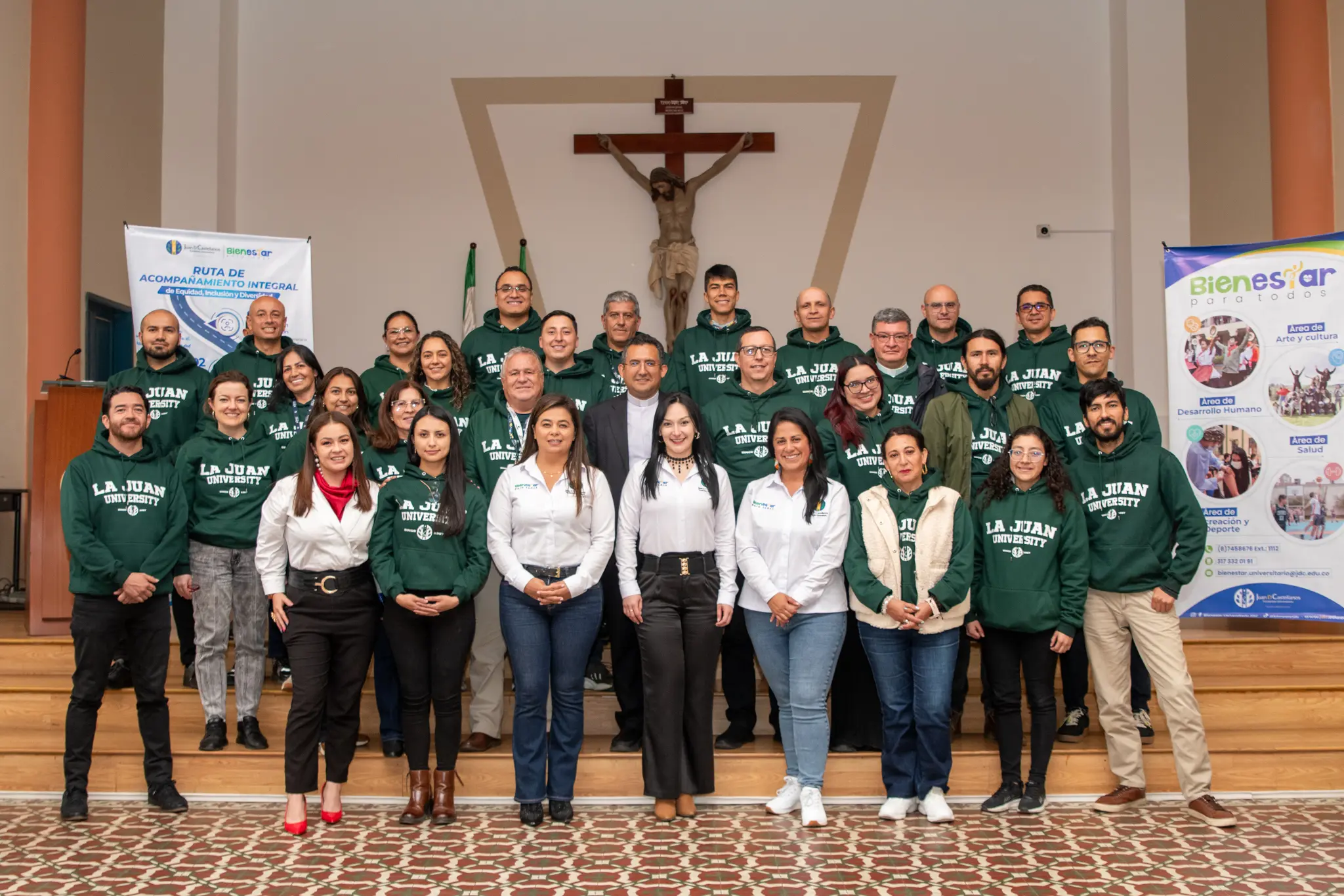 La Juan presentó la Ruta de Acompañamiento Integral en Equidad, Inclusión y Diversidad, durante la inducción docente